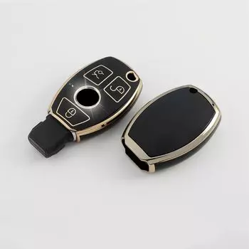Мягкий чехол для автомобильного пульта дистанционного управления из ТПУ для Mercedes Benz A B R G Class GLK GLA GLC GLR W204 W210 W176 W202 W463