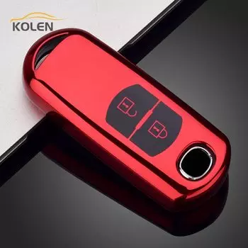 Мягкий Чехол Для Ключей Из ТПУ Для Автомобильного Дистанционного Ключа Mazda