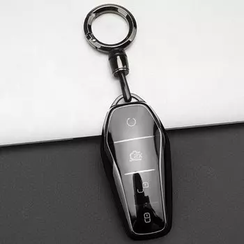 Мягкий чехол из ТПУ для автомобильного смарт-ключа для BYD Song PRO Han EV Max Tang DM 2018 Qin PLUS, защитный чехол без ключа, автоаксессуары