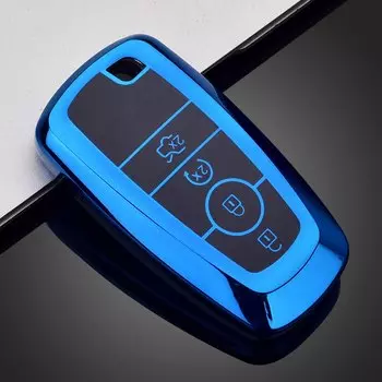 Мягкий чехол из ТПУ для автомобильного дистанционного ключа, чехол для Ford F150 F250 F350 Fusion Mustang Explorer Mondeo Fiesta Ranger Eco Sport Lincoln