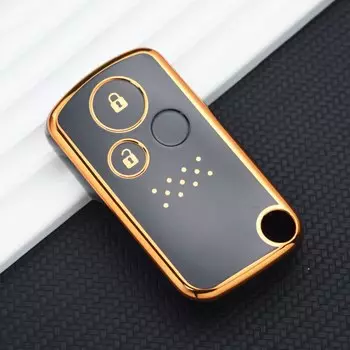 Мягкий чехол из ТПУ для автомобильного ключа, держатель для Honda Accord CR-V Civic Acura RL 2013, умный брелок с дистанционным управлением без ключа