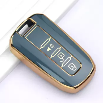 Мягкий чехол из ТПУ для смарт-ключателя автомобиля для Ssangyong Korando C Rexton W Ssangyong Actyon Kyron Rodius Tivolan, держатель для брелока