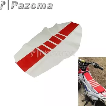 Мягкий чехол на сиденье для мотокросса MX Enduro Off Road в полоску с ребристым захватом для Honda Suzuki Kawasaki SX Suzuki Drz400 RMZ 250 65