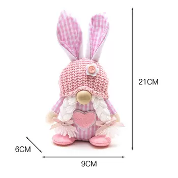 Мягкий гном ACRDDK с кроличьими ушками