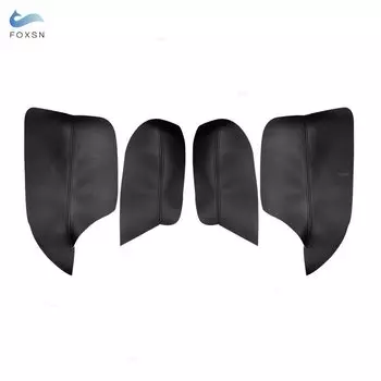 Мягкий кожаный чехол на дверной подлокотник для Mitsubishi ASX 2013, 2014, 2015, 2016, автомобильный Стайлинг, дверной подлокотник, панель, кожаный чехол, наклейка, отделка