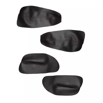 Мягкий кожаный чехол на дверную панель для Ford Mondeo 2007 2008 2009 2010 2011 2012, внутренняя дверная панель, подлокотник, наклейка, отделка