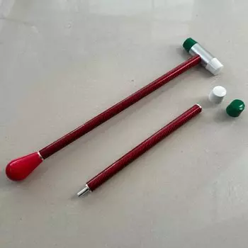 Мягкий молоток PDR King из углеродного волокна красного цвета