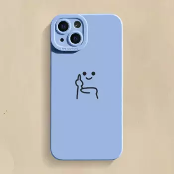 Мягкий противоударный чехол для iPhone 15 14 13 12 11 Pro Max Mini X XR XS 7 8 Plus SE