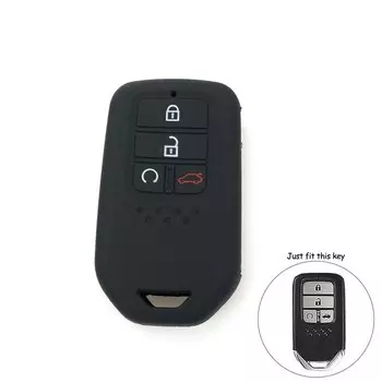 Мягкий силиконовый чехол для автомобильного ключа чехол для Honda AVANCIER New URV CRV 2017 3 кнопки Набор держателей защитная кожа