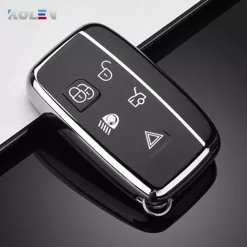 Мягкий ТПУ чехол для автомобильного ключа с дистанционным управлением Чехол-держатель для Land Rover Range Rover Sport Evoque Freelander для Jaguar XF XJ XE XJL XFL