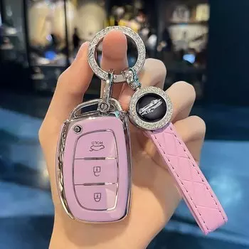 Мягкий ТПУ чехол для автомобильного ключа для Hyundai Tucson Sonata Fe Creta ix25 ix35 ix45 Solaris Elantra Accent i10 i20 i30 i40