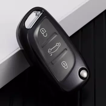 Мягкий ТПУ чехол-книжка для автомобильных ключей для Peugeot, Citroen C1, C2, C3, C4, C5, DS3, DS4, DS5, DS6