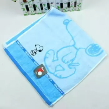 Мягкое хлопковое полотенце Snoopy 60x30 см