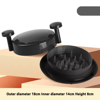 Мясорубка ABS красный/черный