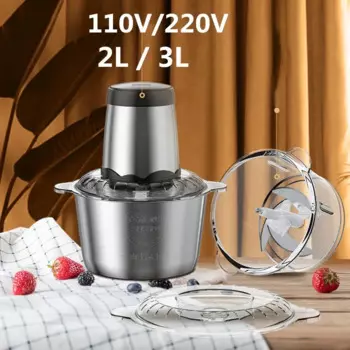 Мясорубка из нержавеющей стали, 2 л, 3 л, 220 В, 110 В