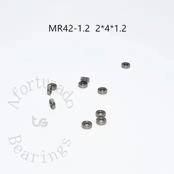MR42-1.2 10 шт. 2*4*1,2 (мм) миниатюрные подшипники из хромированной стали