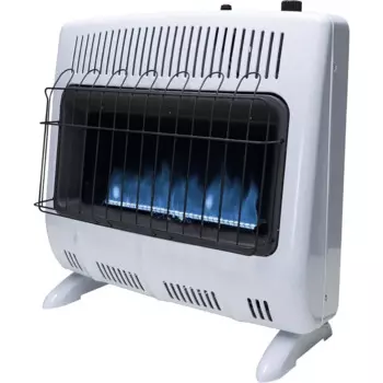 Mr. Heater 30 000 BTU Обогреватель для природного газа с синим пламенем без вентиляции MHVFB30NGT, белый