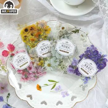 Mr. Paper стикеры цветы 40 шт.