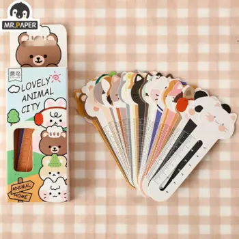 Закладки Mr. Paper с мультяшными животными