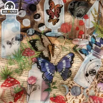 Mr.paper наклейки для скрапбукинга 6 стилей