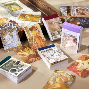 Mr. Paper винтажные наклейки с бабочками