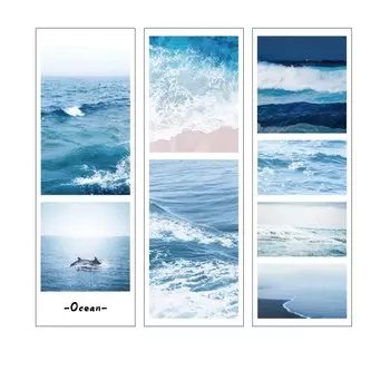 Mr.Paper цветные наклейки для скрапбукинга