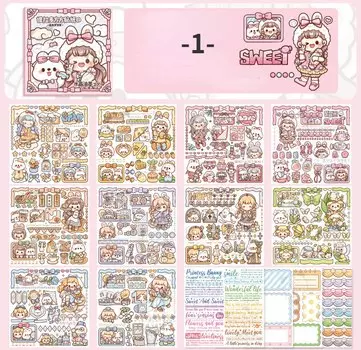 Mr. Paper мультяшные наклейки