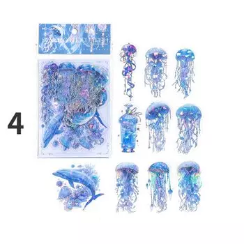 Mr. Paper наклейки Медузы 20 шт