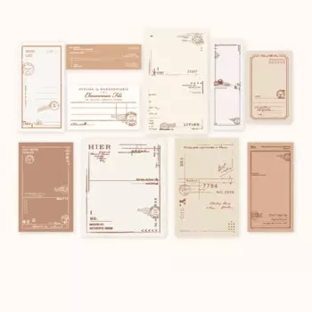 Mr.paper Прозрачные липкие заметки 30 шт