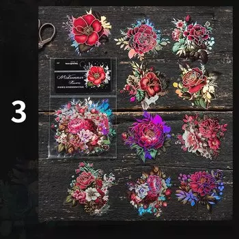 Mr. Paper винтажный цветок стикер для питомцев 20 шт