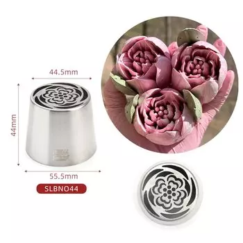 MRF насадка для глазури "Русский цветок" из нержавеющей стали