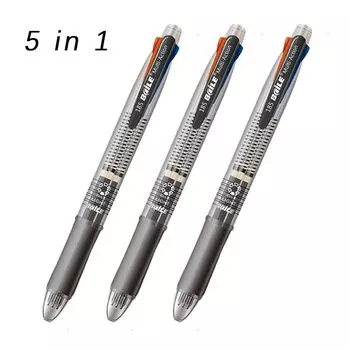 МROOFUL Шариковая ручка 5 в 1 4 цвета
