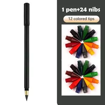 МROOFUL Вечные карандаши HB деревянные латунные 25 шт.