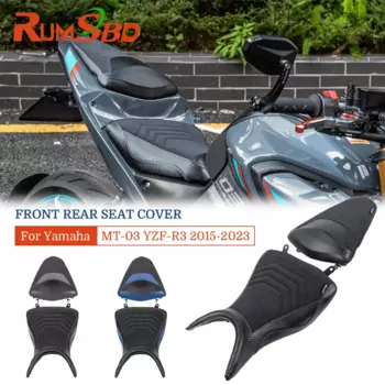 MT03 YZFR3 Motorcycle Front Driver Seat Cover Pillion Rear Passenger Cowl Fairing For Yamaha MT-03 YZF-R3 MT 03 YZF R3 2015-2023