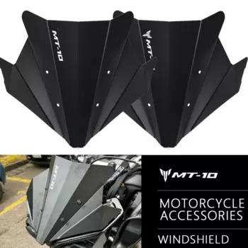 MT10 SP 2024 Motorcycle Accessories Windscreen Aluminum Windshield Wind Shield Deflector For Yamaha MT 10 MT10 MT-10 2022 2023