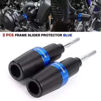 MT-03 слайдер рамы защита от столкновений для YAMAHA MT03 MT25 2015-2025 колесо мотоцикла вилка оси слайдер защита двигателя аварийная накладка