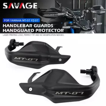 MT-07 защита руля для YAMAHA MT07 FZ07 2014-2024 аксессуары для мотоциклов защита рук ветроотражатель защита рычага