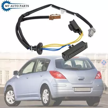 MTAP Кнопка открытия замка крышки багажника автомобиля для Nissan Tiida Versa Latio C11 2005 2006 2007 2008 2009 2011, переключатель открытия багажника