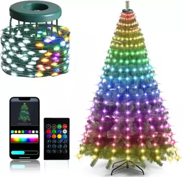 MtReal RGBIC светодиодная гирлянда 2м