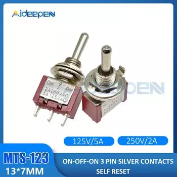 Aideepen Самовосстанавливающийся переключатель MTS-123 MTS-223