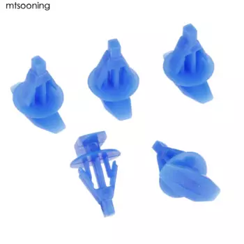 mtsooning 100 шт., автозастежки, автомобильная лента, уплотнительные зажимы для дверей и окон, уплотнительные фиксаторы для универсального Nissan Honda Toyota