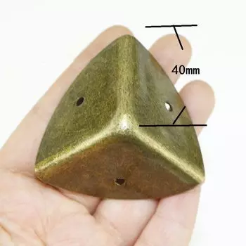 MTSPACE Антикварные угловые кронштейны из железа 4 шт.