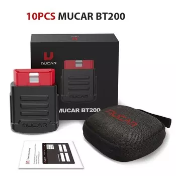 MUCAR BT200 & BT200 Pro Obd2 Автомобильные диагностические инструменты BT200 Bluetooth obd2 Сканер Auto All Systems Diagnose 15 Reset Mechanic Tool