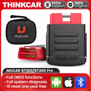 MUCAR BT200/BT200 Pro OBD2 Диагностический инструмент , полная система диагностики масляных сбросов SAS, автомобильные инструменты для всех автомобилей