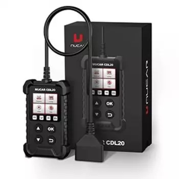 MUCAR CDL20 2024 OBD2 сканер полная система сканирования инструмент для проверки света двигателя диагностические инструменты тест на смог автомобильный считыватель кодов