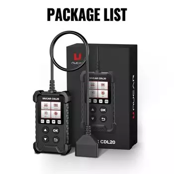 MUCAR CDL20 OBD2 сканер автомобильные диагностические инструменты с контрольной системой двигателя DTC инструменты для сканирования наблюдения считыватель кодов Бесплатно пожизненный