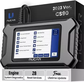 MUCAR CS90 CS4 CS5 CS6 Автомобильный диагностический инструмент Бесплатное обновление Автоматический диагностический сканер Автоматическое считывание винтов Автомобильный считыватель кодов ошибок