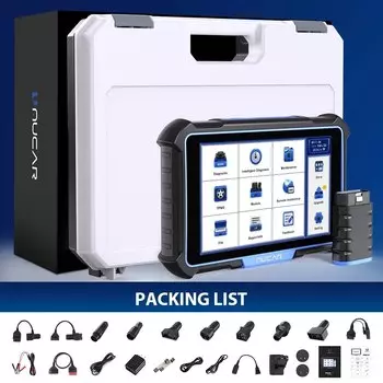 MUCAR VO8 OBD2 сканер профессиональный автоматический код кодирования ECU двунаправленный тест полная система 34 сброс OBD 2 автомобильные диагностические инструменты