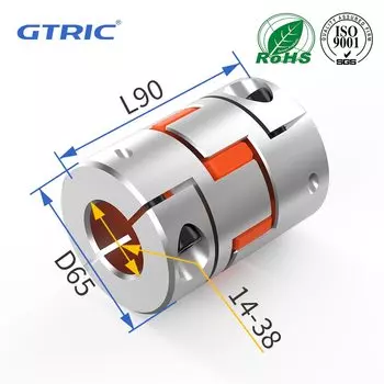 Муфта GTRIC D65L90 12/14/15/16/18/19/20/22/25/28/30 мм