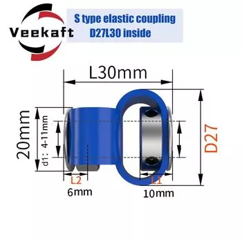 Муфта Veekaft D27L30 S-типа